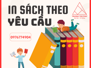 In sách số lượng theo yêu cầu